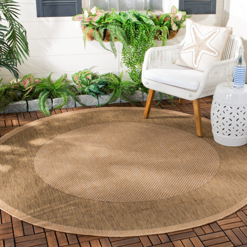 Indoor & Outdoor Round Area Rugs You'll Love Wayfair